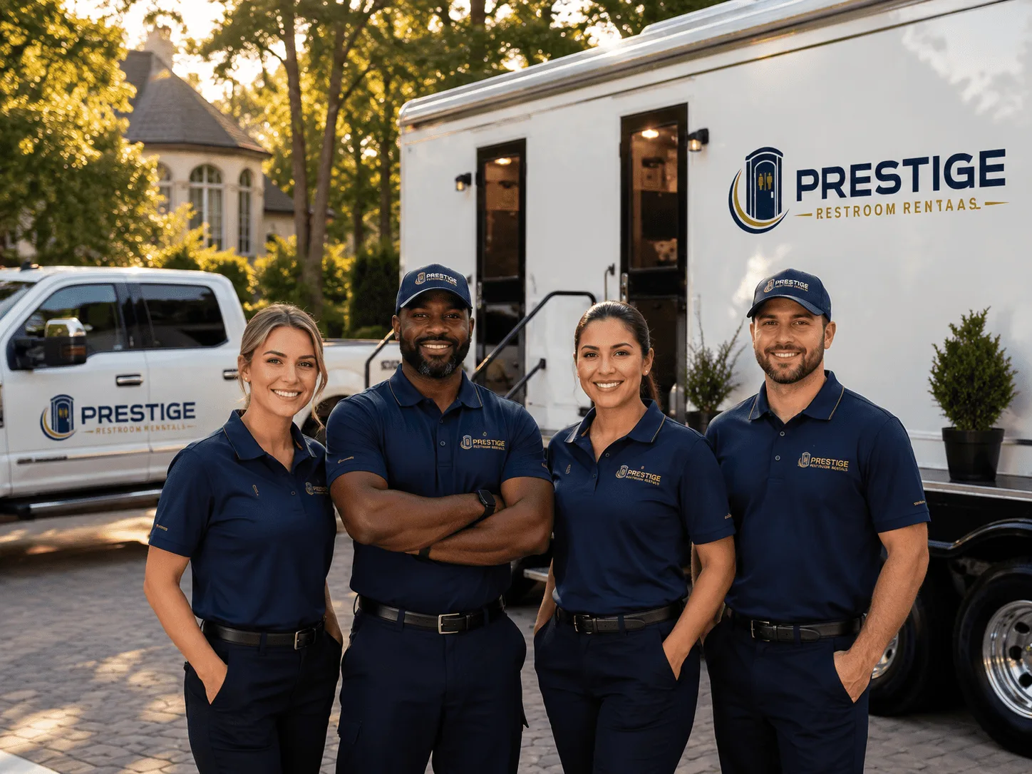 Trusted Luxury Portable Restrooms company in Hurdsfield, ND